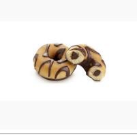 ❄️FRIPAN 61823 DOTS CHOCOLADE GEVULDE DONUTS GEDECOREERD 36 X 75GR