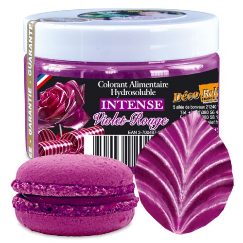 WATER-SOLUBLE COLORANT INTENSE VIOLET RED E122-E132 - INT92 50GR