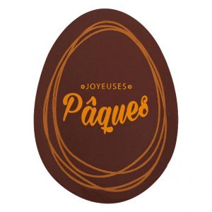060978 PCB OEUFS CN JOYEUSES PÂQUES 5X3,7 CM 80PCES ***S/CD***