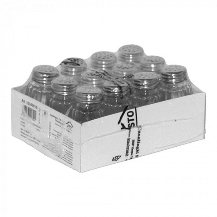 8CM GLAZEN ZOUTSTROOIER RVS DOP 15 GATEN