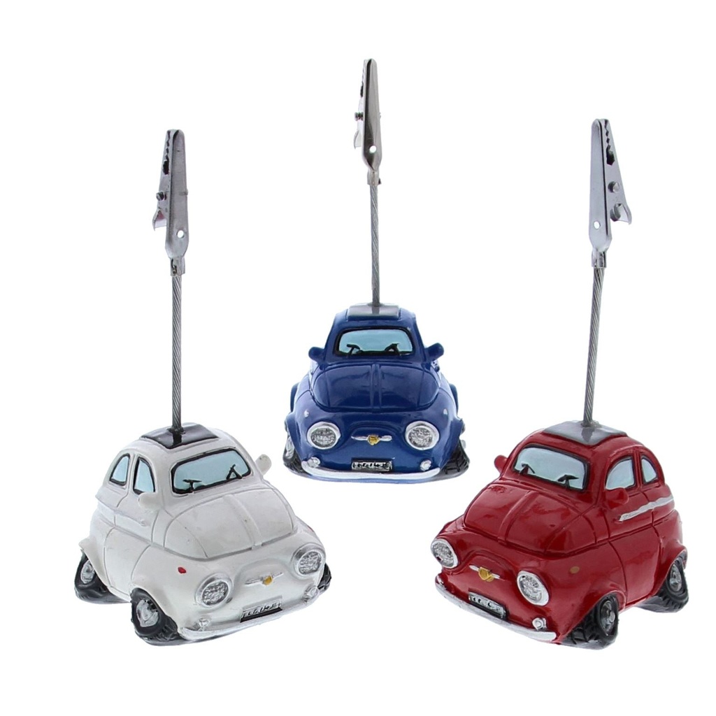 FIAT AUTOKAARTHOUDER 3 KLEUREN 5,5X4XH/10CM STUKS