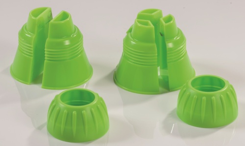 ADAPTATEUR POUR DOUILLE 1-2-3 SORTIES VERT/PC***SCDE***