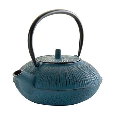 LACOR THEIERE FONTE BLEU 1.1L
