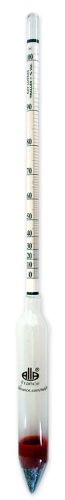 ALCOHOLOMETER 4 SCALES FROM 0-100% -TO 20°C WITHOUT THERMOMETER
