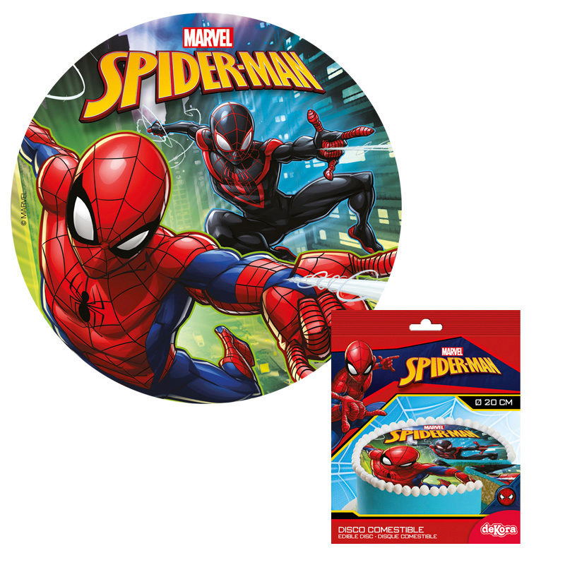 SPIDERMAN SUIKERSCHIJF 20CM