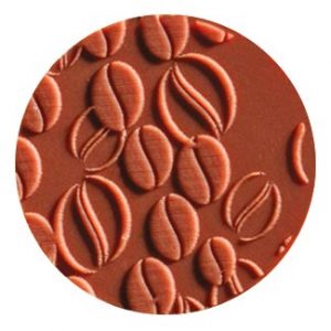 060943 PCB RONDS CL AVEC RELIEF CAFÉ Ø 2,5 CM 176PCES ***s/cd***
