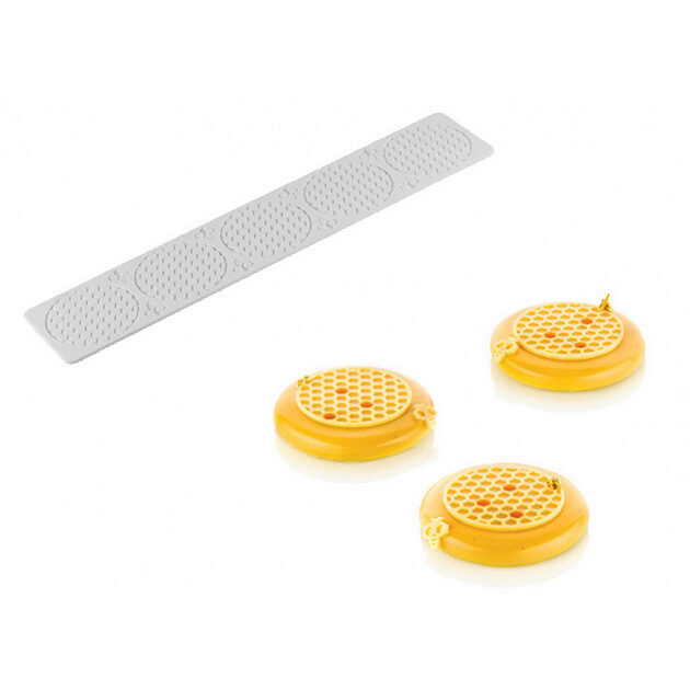 SILIKOMART 3-DELIGE SILICONEN MAT 5X75MM3ML - **HONINGRAAT** -50° TOT 250°