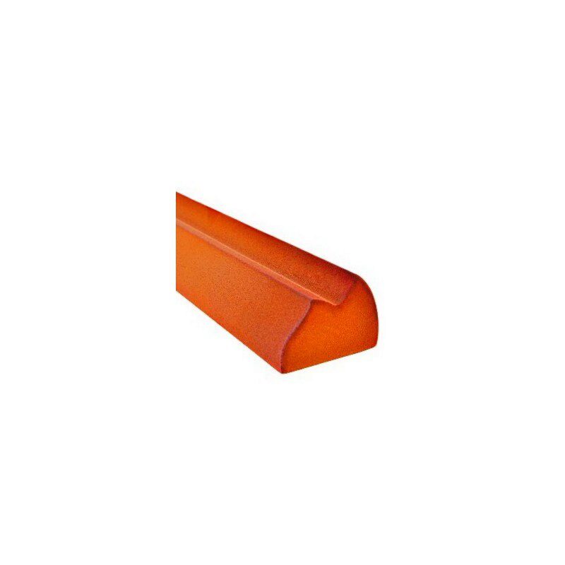BUB25 MOULE A BUCHE FLAMME EN PVC 51X9X6,5CM 12PCES***S/CD***