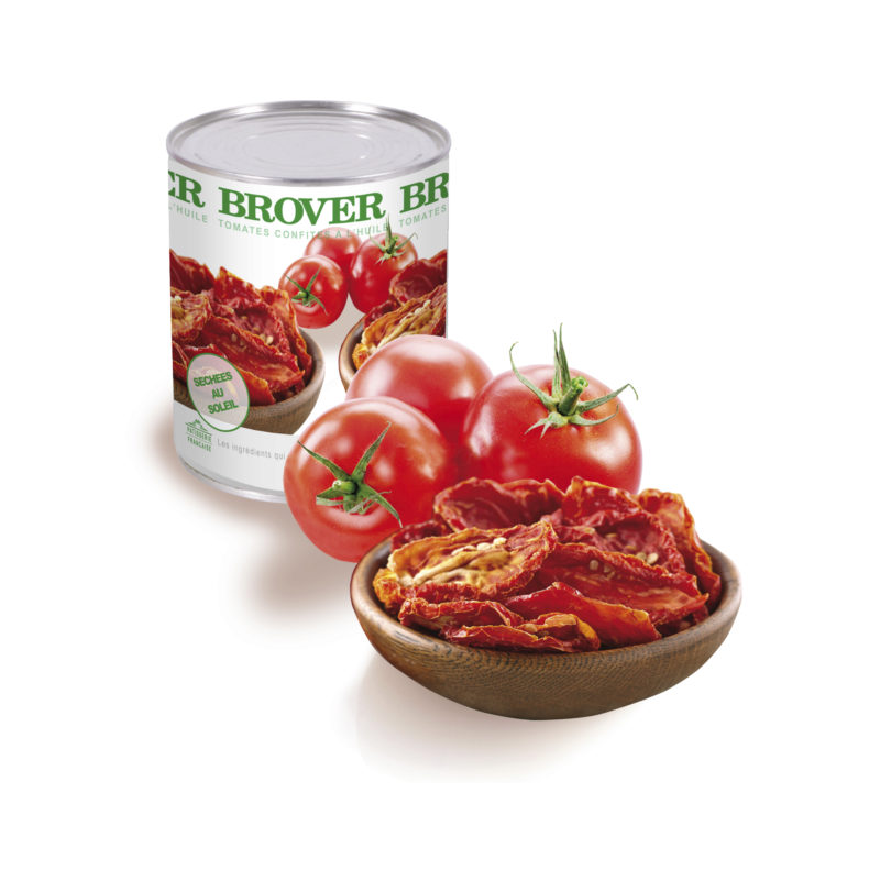 BROVER TOMATES SECHEES CONFITES HUILE 6 X 1 KG