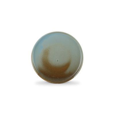 F2D ESCURA ASSIETTE 28.5XHT2.5CM BRUN-VERT - 604015