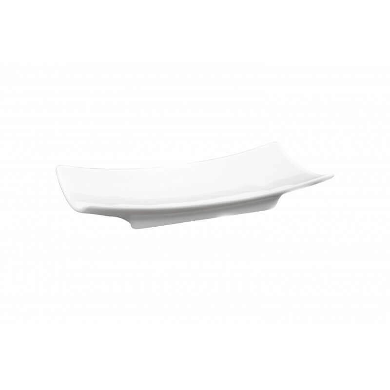 BONBISTRO WHITE COMET PLATE 20X8CM - 702603