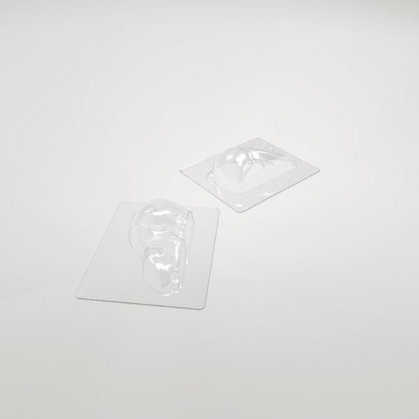 025193 PCB MOLDS LYING BEAR FOR 4 PIECES 12X6.8CM H. 4.2 CM 8PCES ***S/CD***