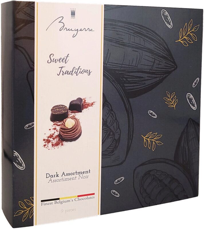 BRUYERRE DOOS 9 STUKS ZWART 115G 12X1B