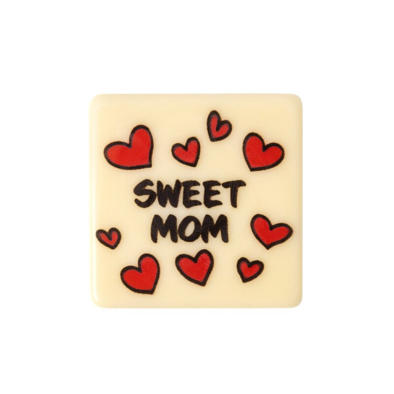 2000636 SWEET MOM VIERKANT 3,8X3,8 CM 120 STUKS ***S/CDE***