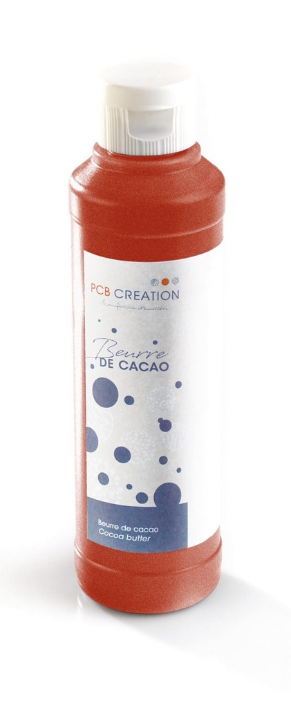 004601 PCB COLORED COCOA BUTTER SPARKLING COPPER 200 G ***S/CD***