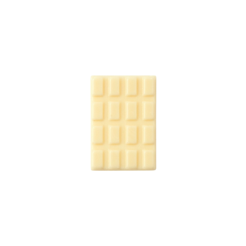1000082 TABLETTE DE CHOCOLAT BLANC 4X2,8 CM 150PCS ***S/CDE***