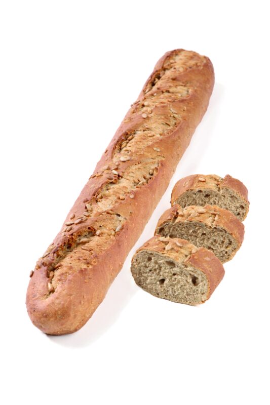 ❄️DELIFRANCE 19I15 BAGUETTE PARISIEN MULTI SUNFLOWER 58CM PAC 24 X 400GR