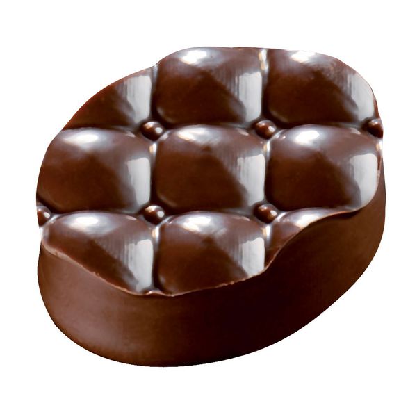 011167 PCB FEUILLE RELIEF POUR CHOCOLAT MATELASSES25X40CM  27 PIECES ***s/cd***