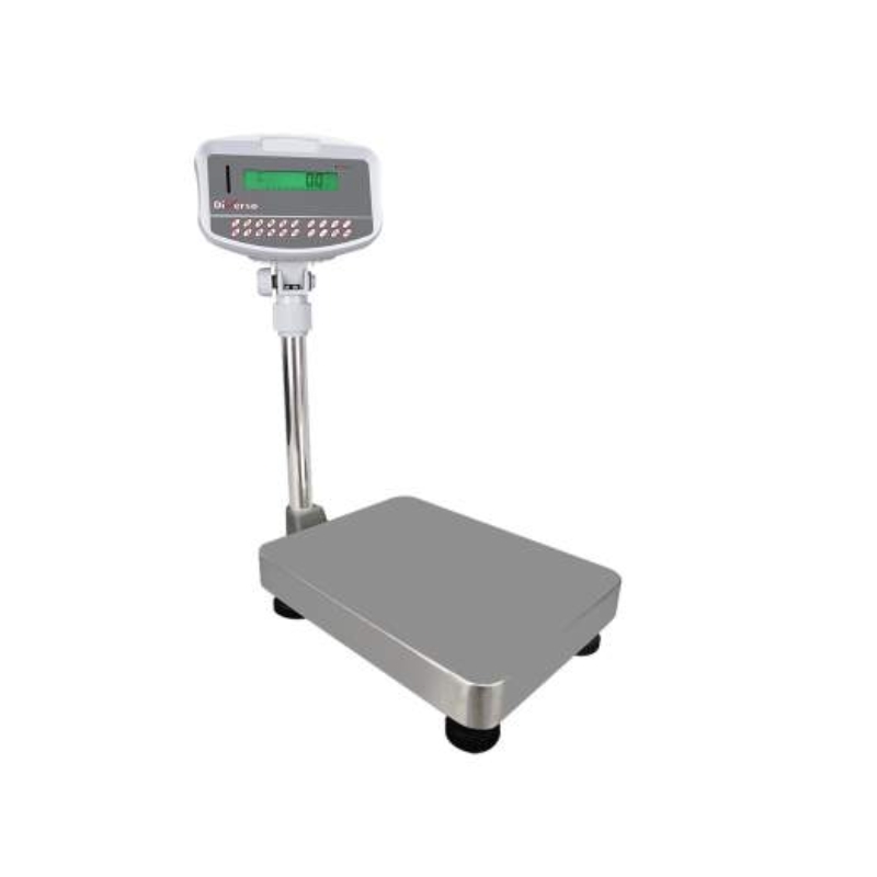 DIVERSO STAINLESS STEEL ELECTRONIC SCALE WITH COLUMN 32KG X 1G