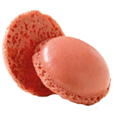 MACARONS AARDBEI 3,5CM VAN PARIJS 220 STUKKEN =DOOS