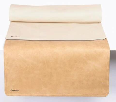 PAVELINNI CHEMIN DE TABLE REVERSIBLE 45X120CM METACANE/CREME