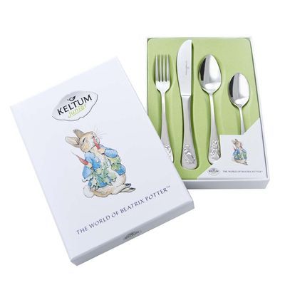 KELTUM JUNIOR "BEATRIX POTTER" SET COUVERTS ENFANTS INOX 18/10