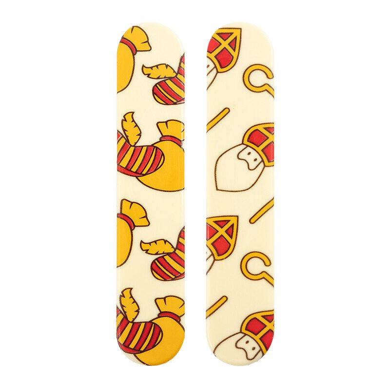 2036735 ECLAIR SAINT NICOLAS ET PÈRE FOUETTARD 15X3CM 35PCS ***S/CDE***