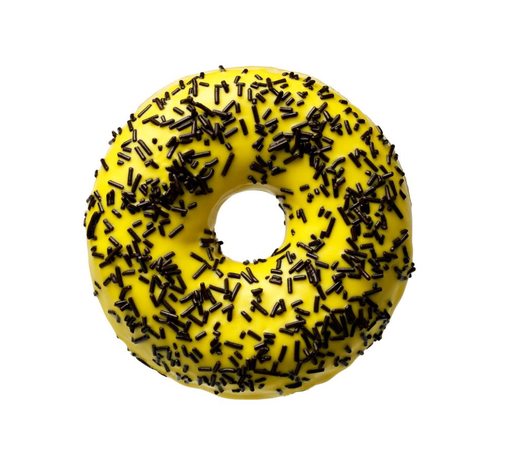 DAUPHINE 2104839 DONUT BANANE ECLAT CHOCOLAT 48 X 50GR