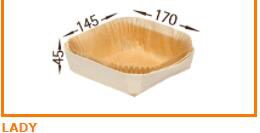 PANI MOLDS LADY 170X145X45 NEUTRAL CARTON OF 100 PC