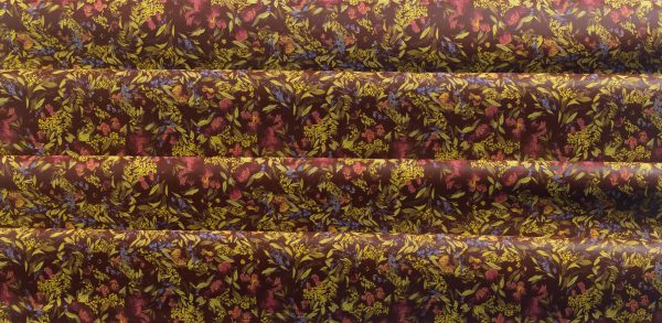 050057 PCB PRINTED SHEETS SECRET GARDEN 40X25CM 17PCS ***S/CD***