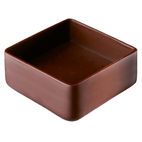 008989 PCB SQUARE SHELLS CN 2.7X2.7 CM H. 1.2 CM350PCES ***S/CD***