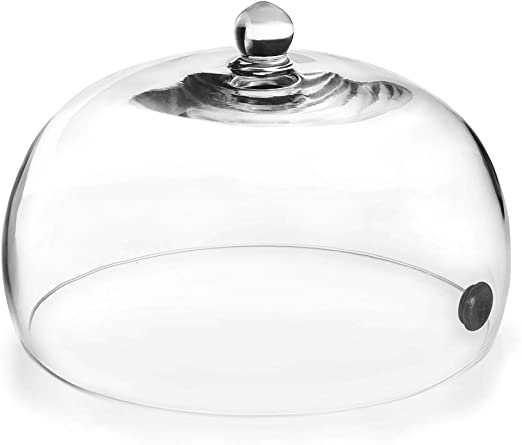 LACOR GLASS COVER FOR SMOKING HOUSE 26XH18.5CM