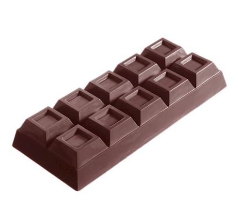 MOULE À CHOCOLAT TABLETTE 10EMP CW130917.5X27.5CM 1X1