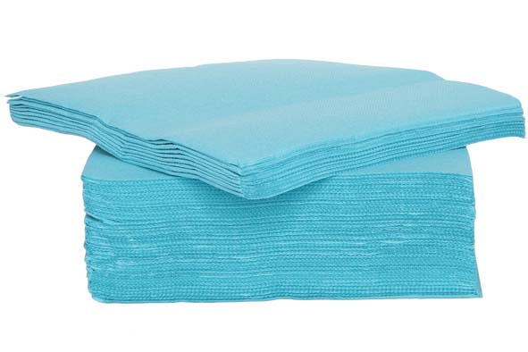 C&T PROF NAPKIN TURQUOISE BLUE 38X38CM 40PCS