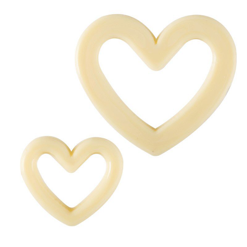 2068038 COEUR VIDE DIA4CM BLANC CHOC 48PC***S/CD***