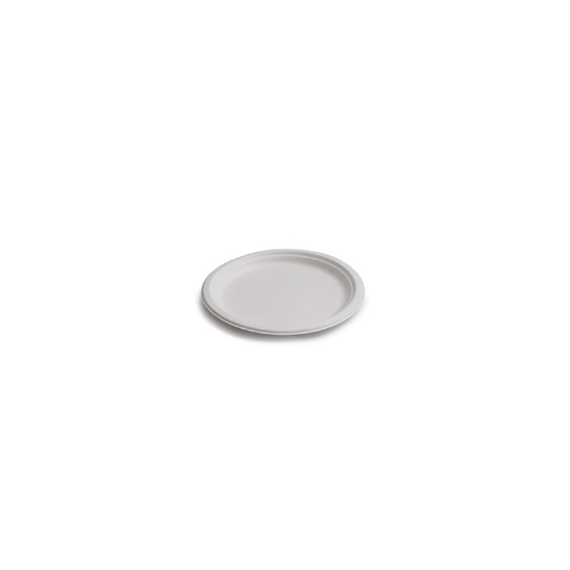 ROND WITTE SUIKERRIETPULP BORD Ø15CM 50ST