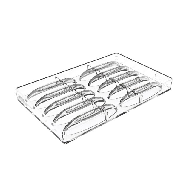 SILIKOMART MOULE A PRALINES TRITAN CH043 SOGNO B N.10 11,5X2,5XH1,5CM