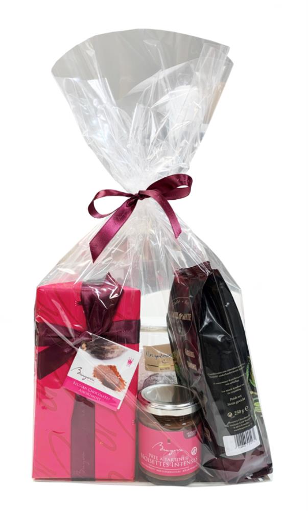 CELLO ZAK MET ZIJDE NR. 1 MET RECHTHOEKIG GOUDKARTON 170X100 HT 380MM 100 STUKS