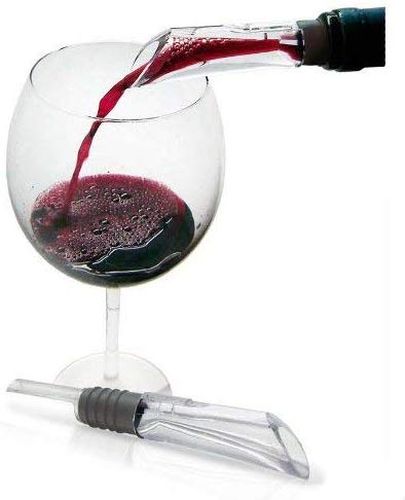 VIN BOUQUET AERATEUR DE VIN A METTRE SUR BOUTEILLE