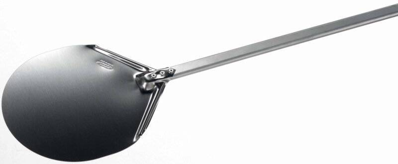 GI-METAL ROESTVRIJSTALEN RONDE PIZZASCHEP 29CM