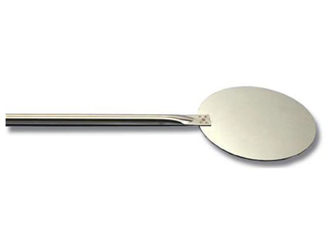 LT ROUND STAINLESS STEEL PIZZA PEEL 31CM + 1M HANDLE