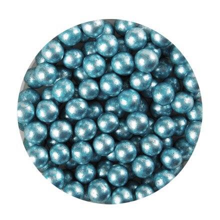 1057572 PERLES BLEU 1 CM 600GR ***S/CDE***