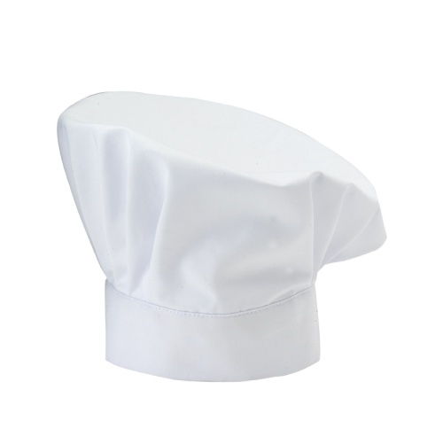 25CM WHITE COTTON TOQUE