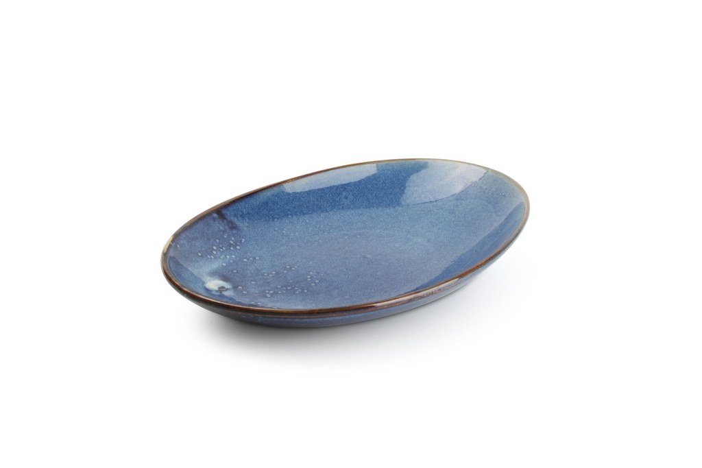 F2D NOVA BLUE SOUP PLATE 30X21XH3.7/5.5CM - 604108
