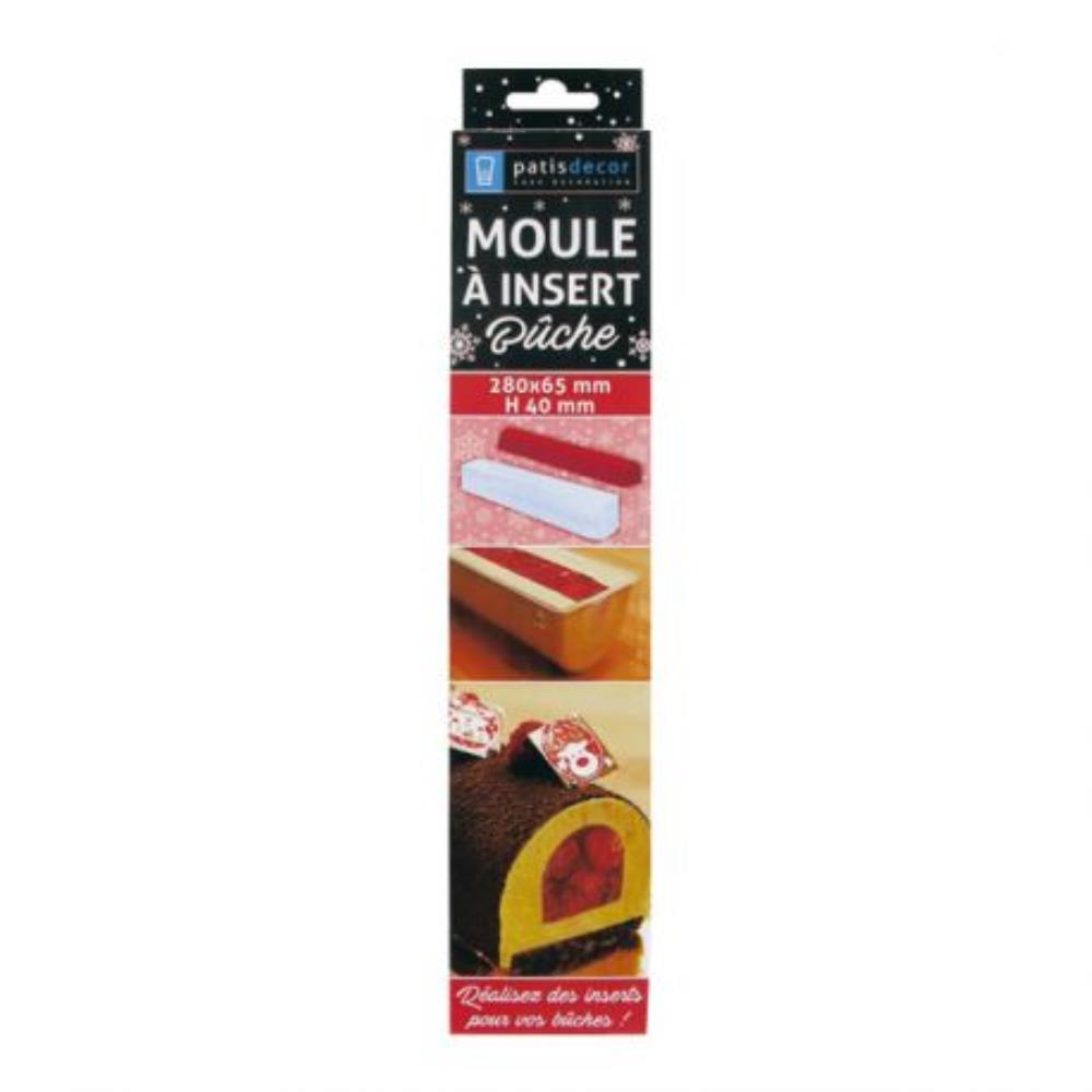 TC1256 MOULE A BUCHE EN PVC INSERT 280X65MM HT 40MM