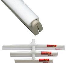 RACLETTE PLASTIQUE FOOD HYGIENE MOUSSE BLANC 75CM