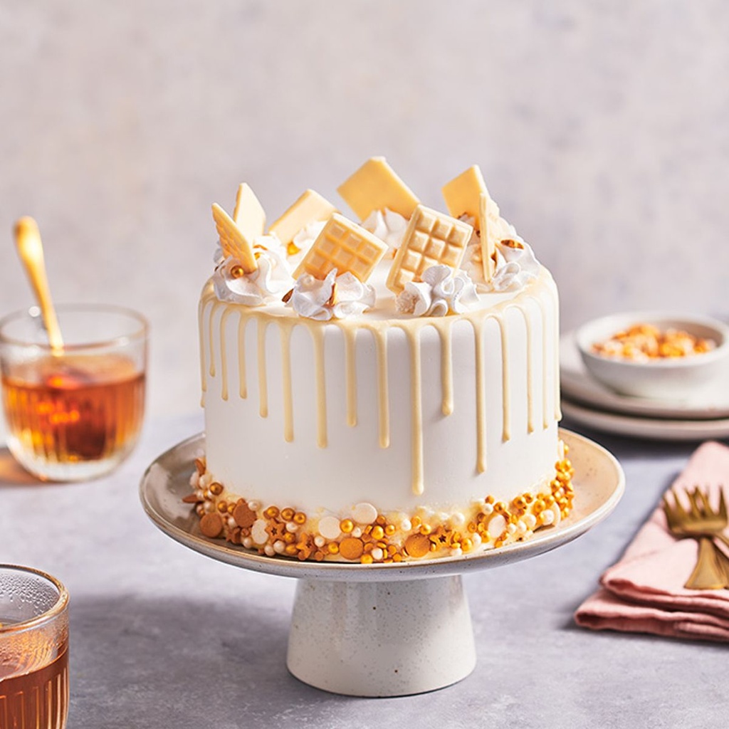 FUNCAKES WHITE CHOCOLATE ICING 180GR