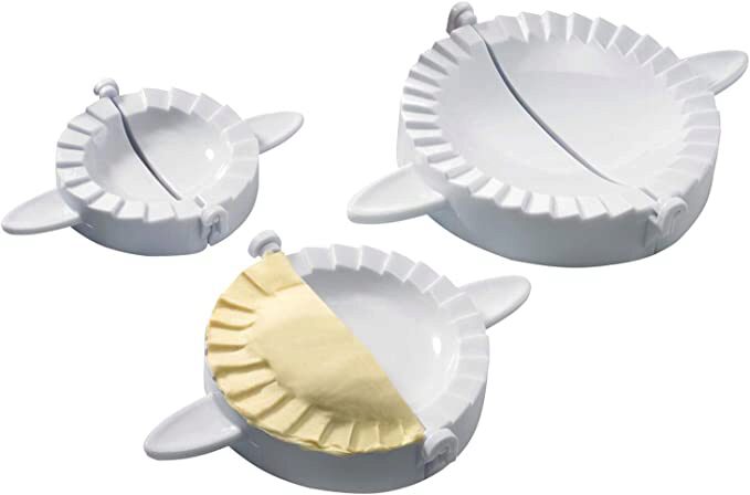 WESTMARK SET VAN 3 WITTE PLASTIC RAVIOLI-VORMJES
