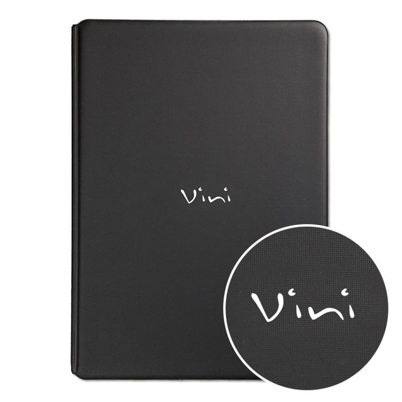 DAGSTYLE A4 CARD "VINI" TOSCANA LINE BLACK