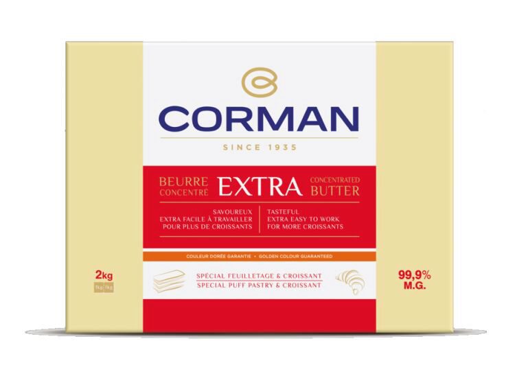 CORMAN 29778201 BEURRE EXTRA 99% CONCENTRE FEUILLETAGE &  CROISSANT 5 X 2 KG 